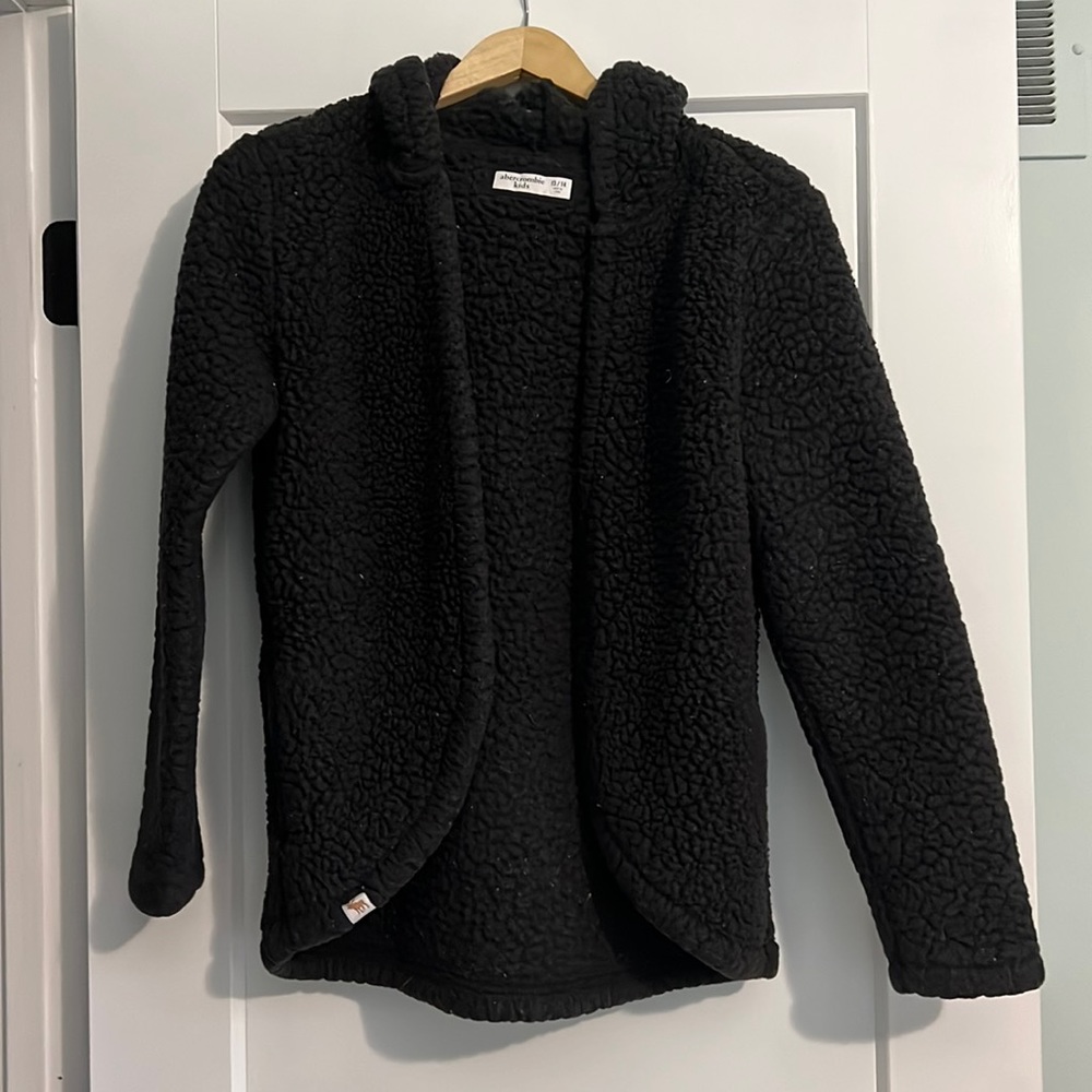 Abercrombie Kids Girls Sherpa cardigan